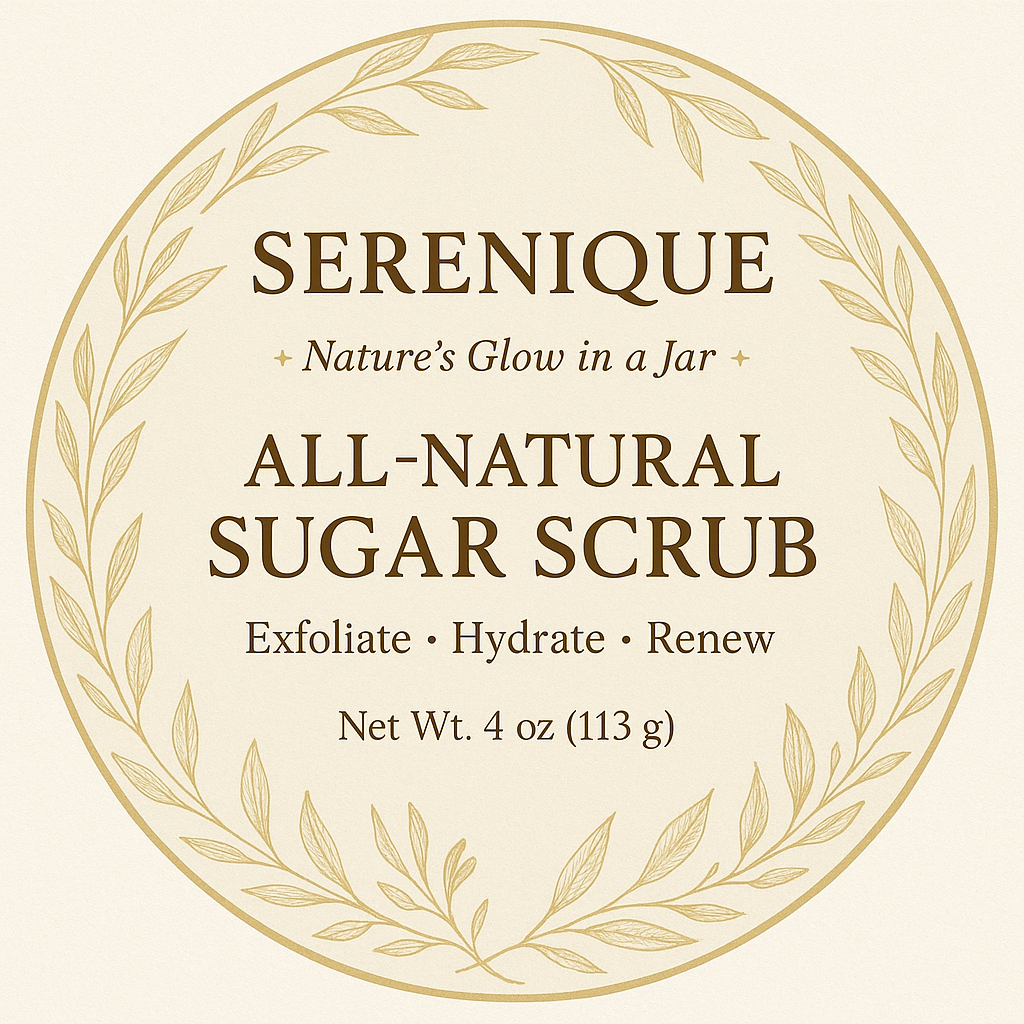 Serenique 4oz Sugar Scrub