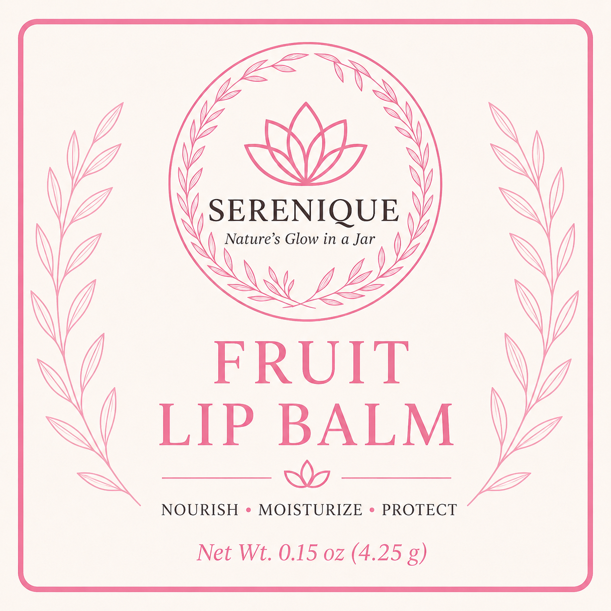 Serenique Fruit lip Balm