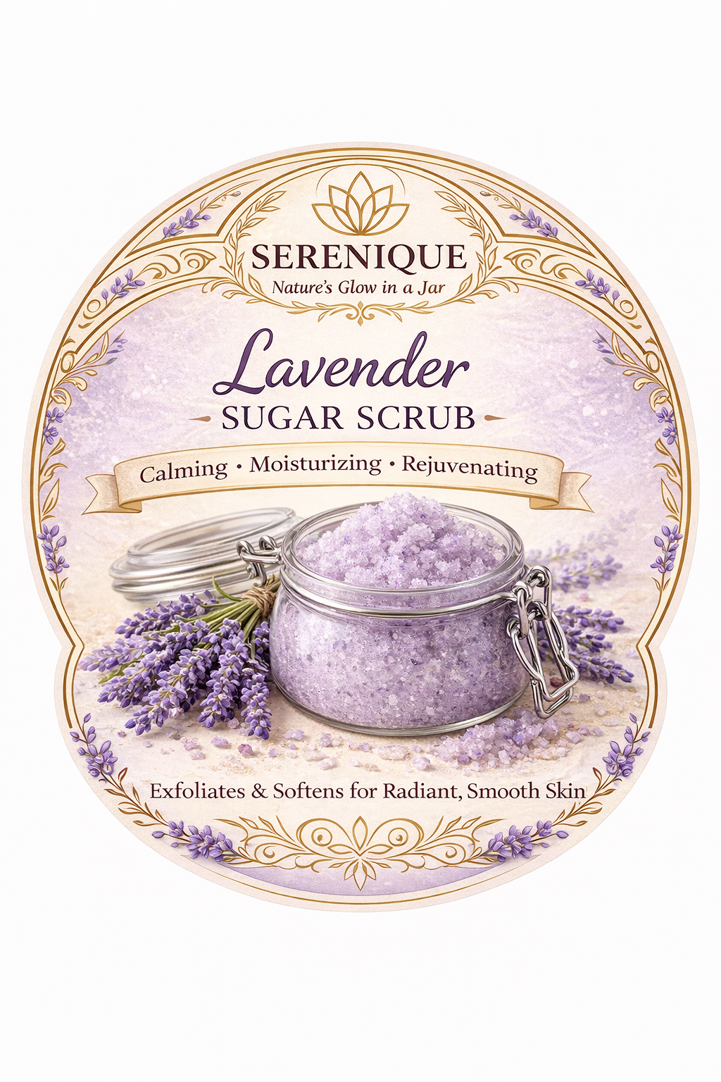 2/4 oz Serenique Sugar Scrub Kit