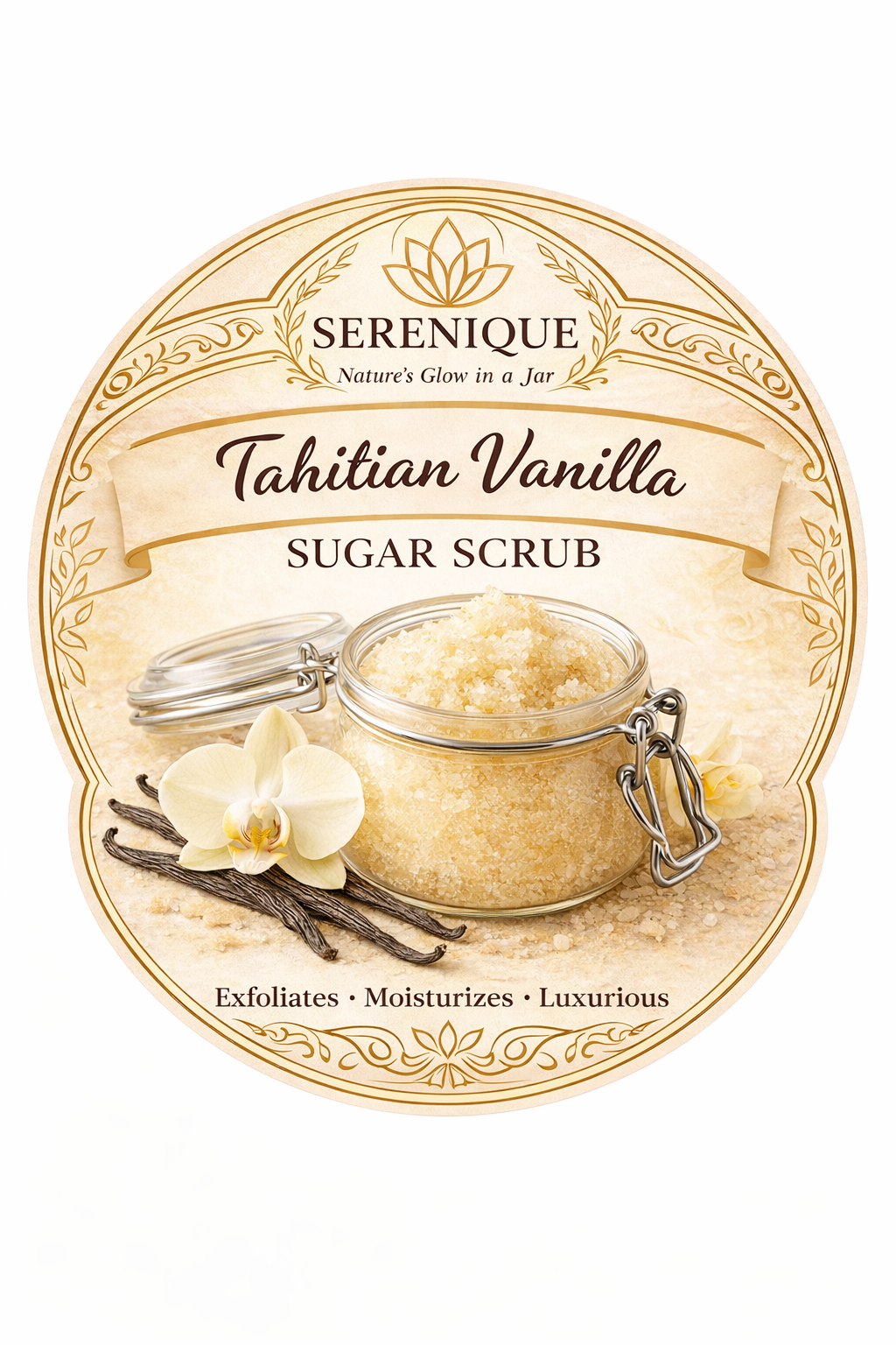 2/4 oz Serenique Sugar Scrub Kit